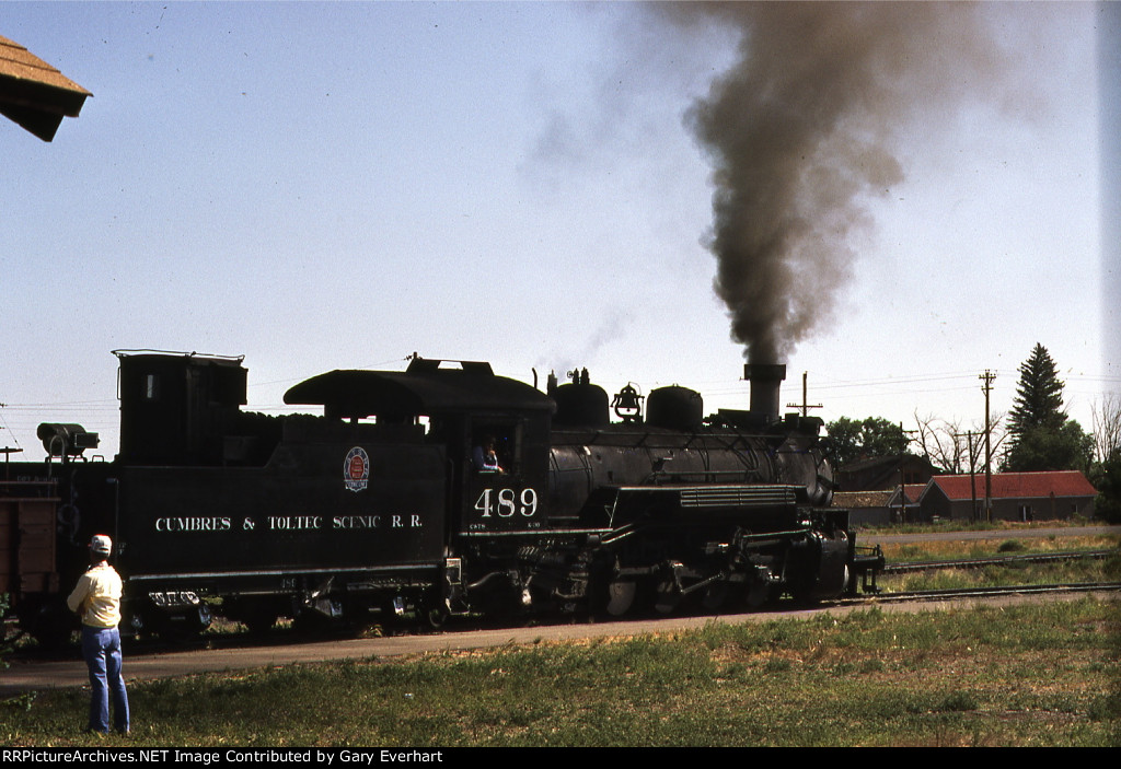 CTS 2-8-2 ng #489 - Cumbres & Toltec